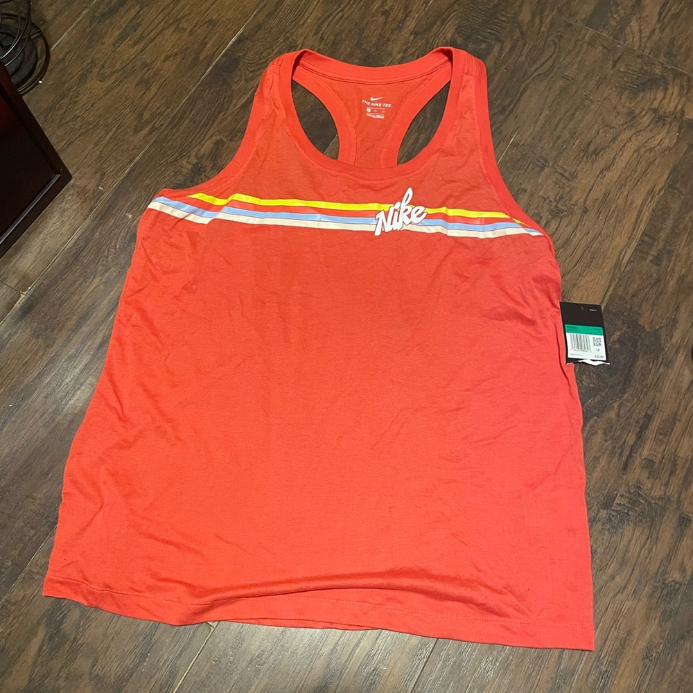 Womans XL Nike racerback tee. NTW
